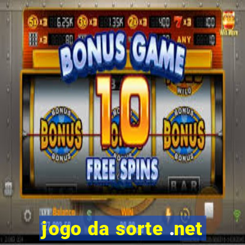 jogo da sorte .net